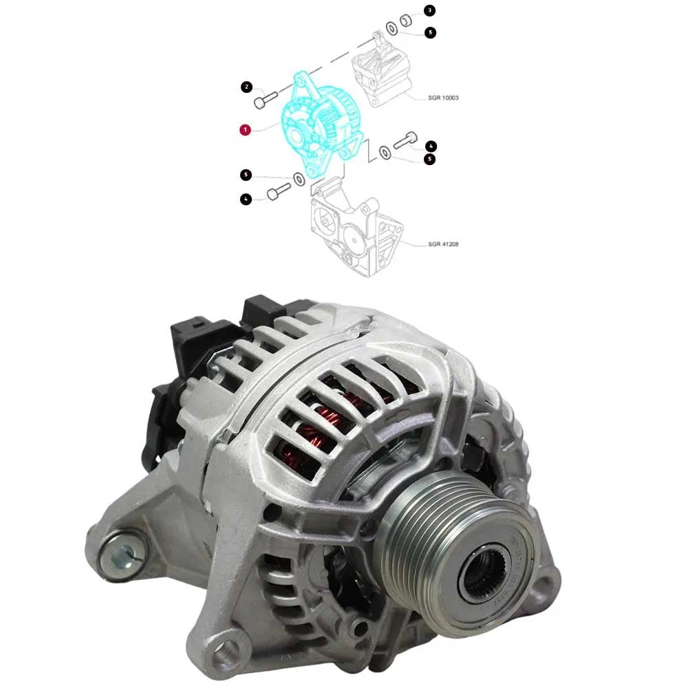 ALTERNADOR DUCATO/JUMPER/BOXER/DAILY 3.0 - 110 AMPERES